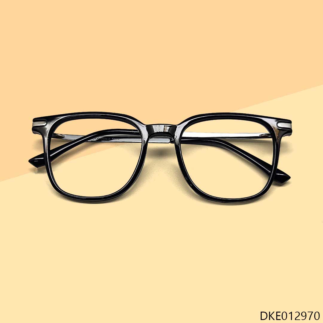Black Color Fiber Built Eyeglass