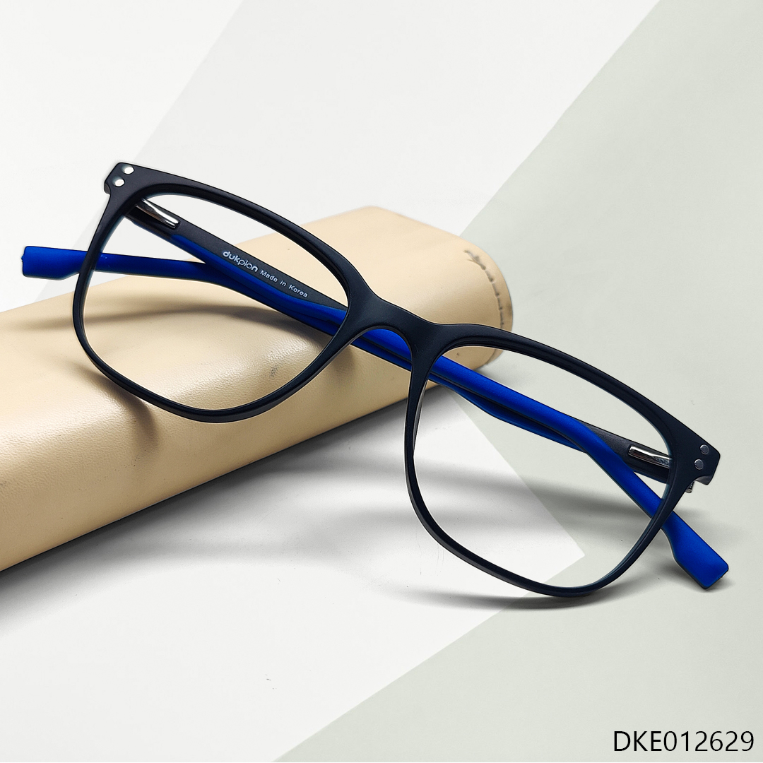 Square Shape Mixed Color Flexible Eyeglasses