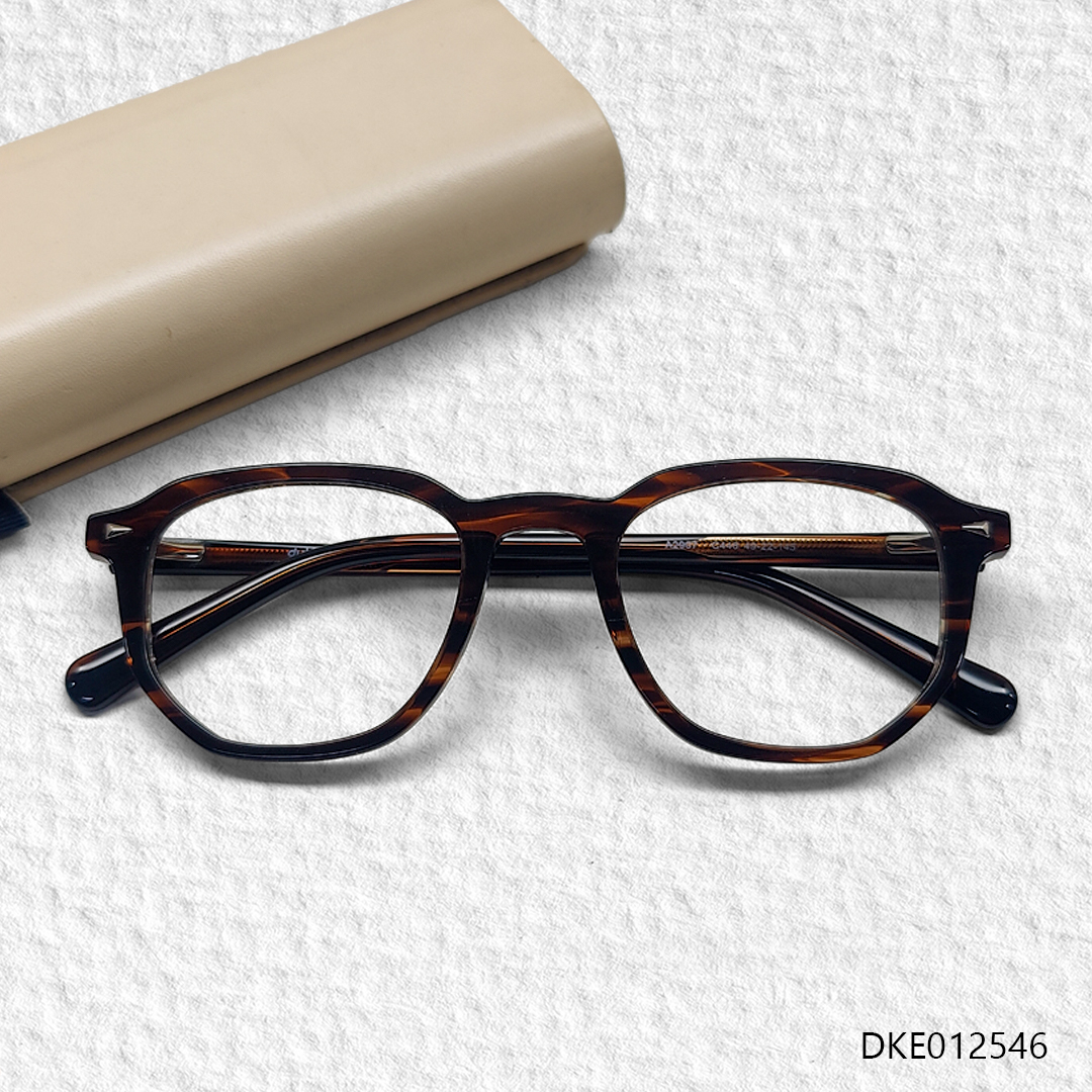 Tiger Print Unique Eyeglass