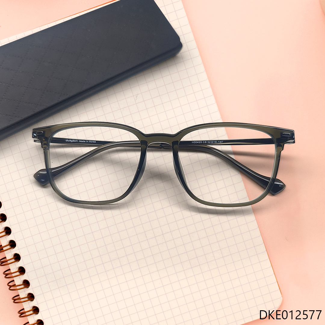 New Olive Transparent Classic Eyeware