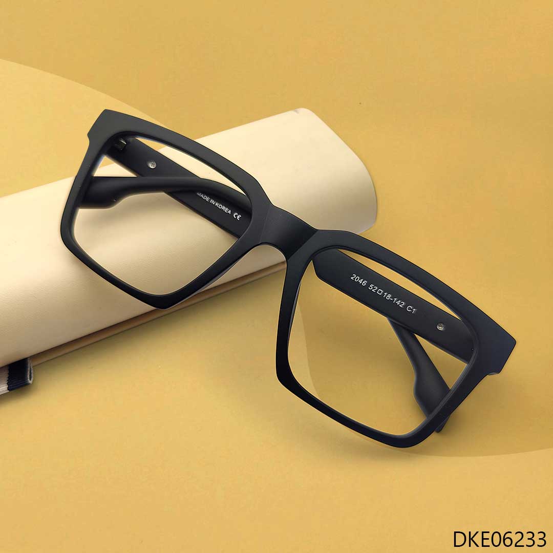 New Arrived Black Square Shape Eyeglasses