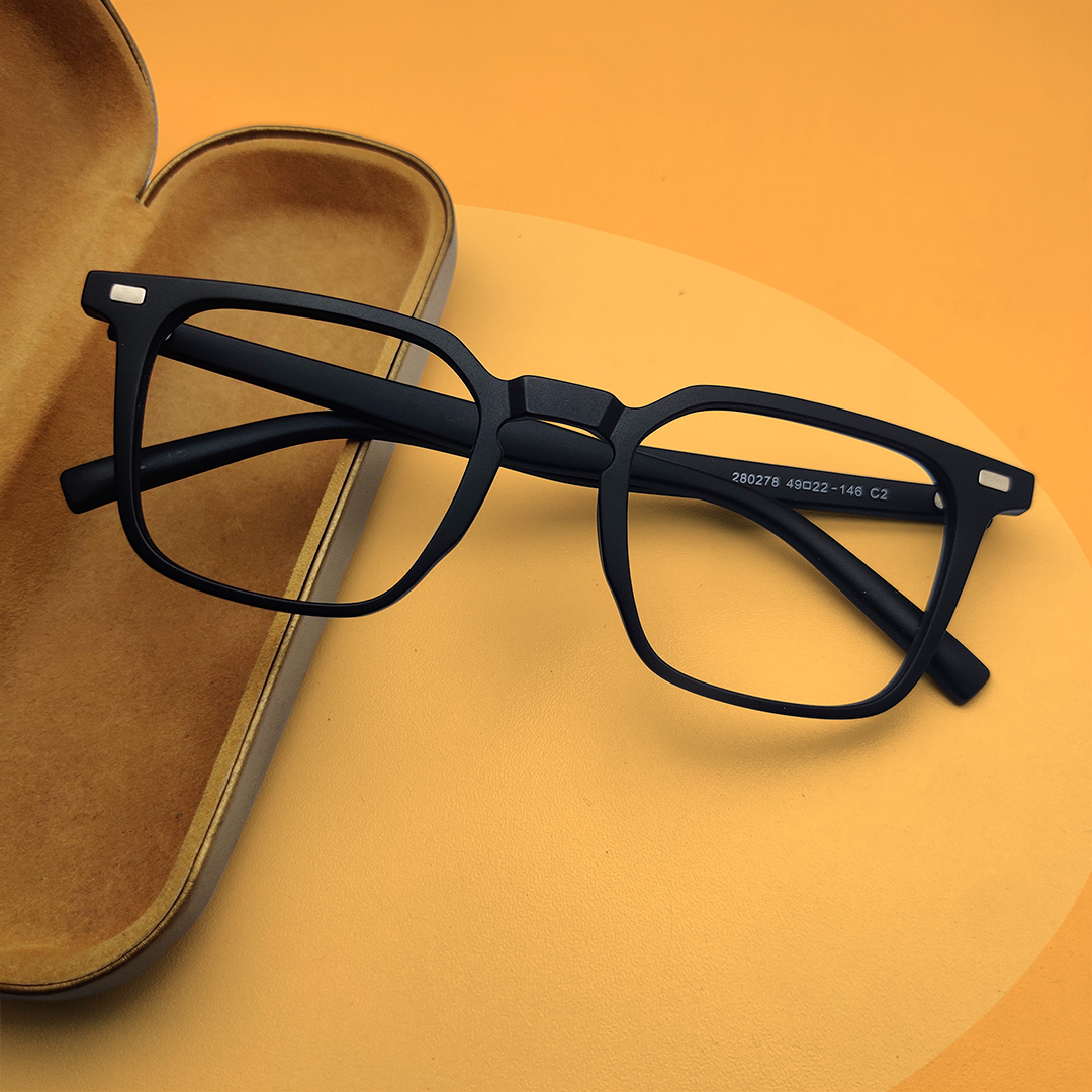 Trendy &amp; Comfortable Black Eyeglasses