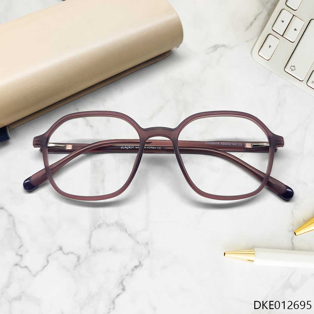 Brown Transparent Color Ladies Eyeglass