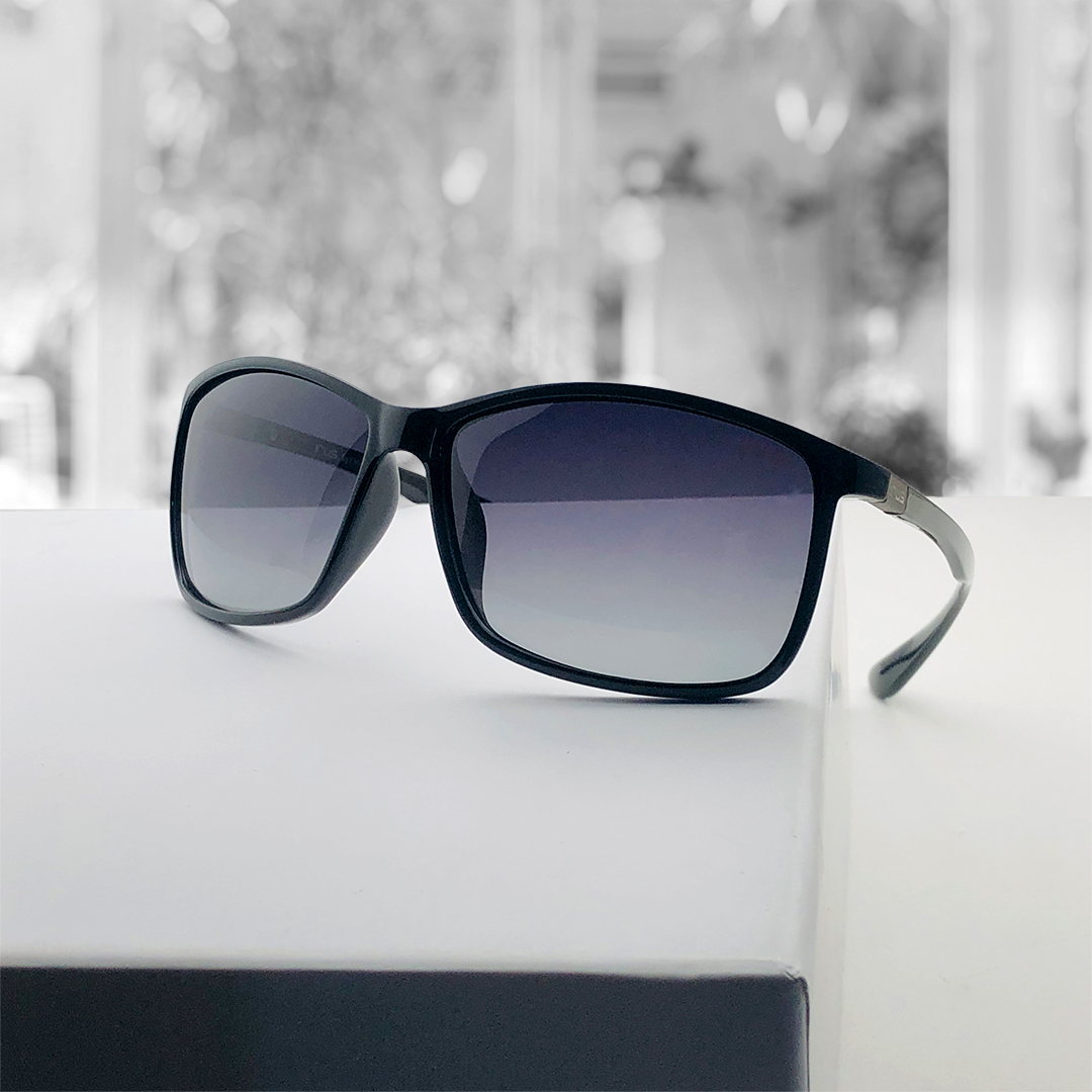 Modern Rectangular Square Sunglasses Men