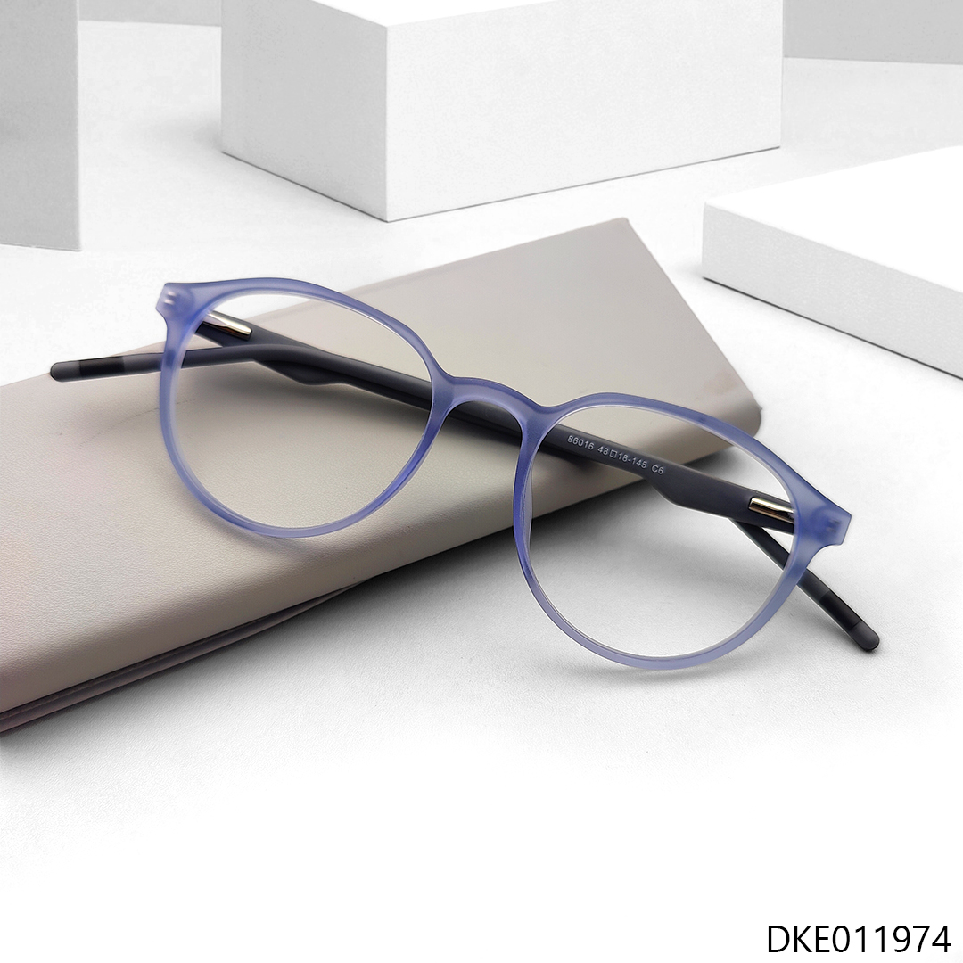 Purple Color Matte Finished Eyeglasses