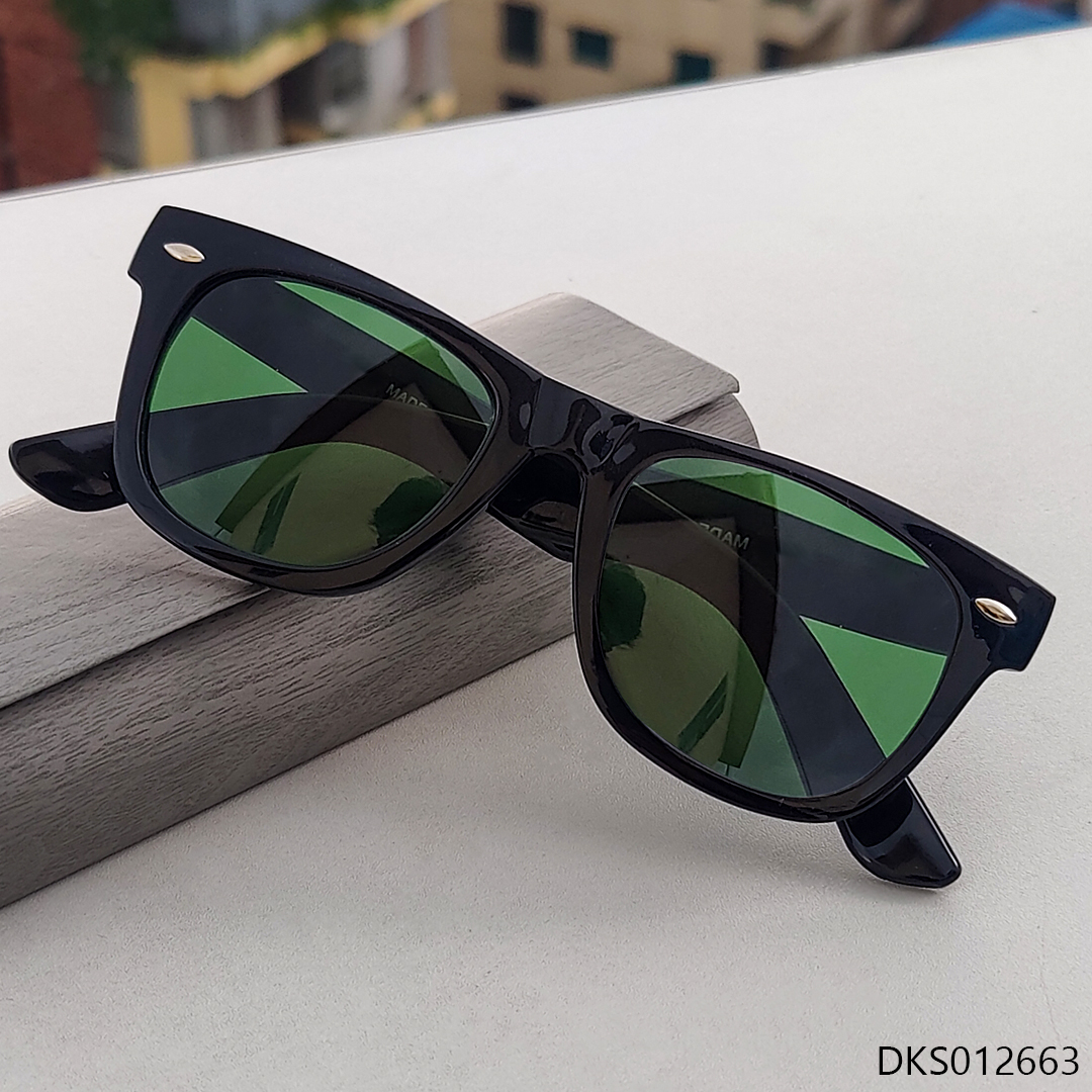 Glass Lens Fashionable Sunglass