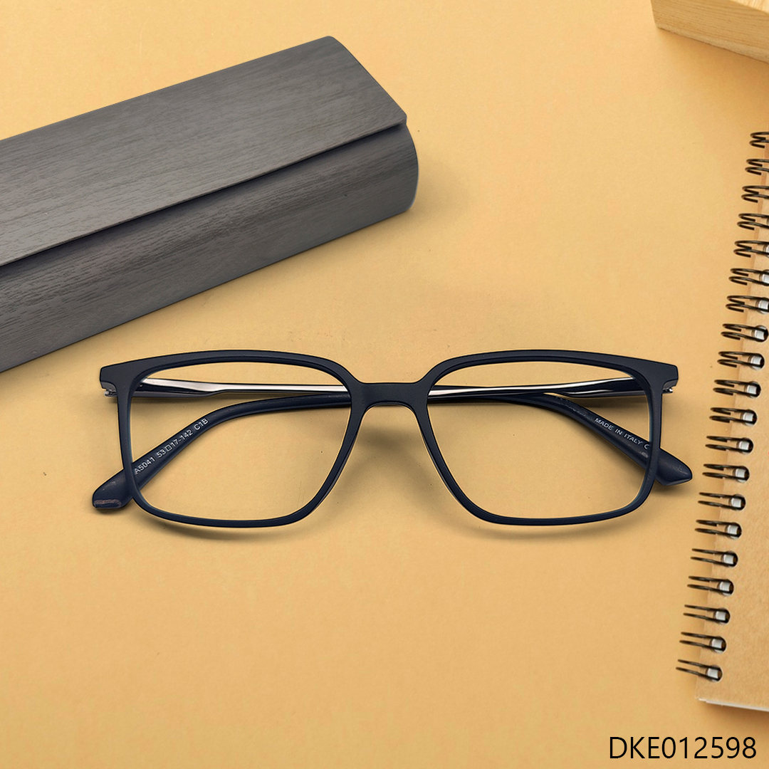 Square Shape High Qualitu Black Color Eyeglasses