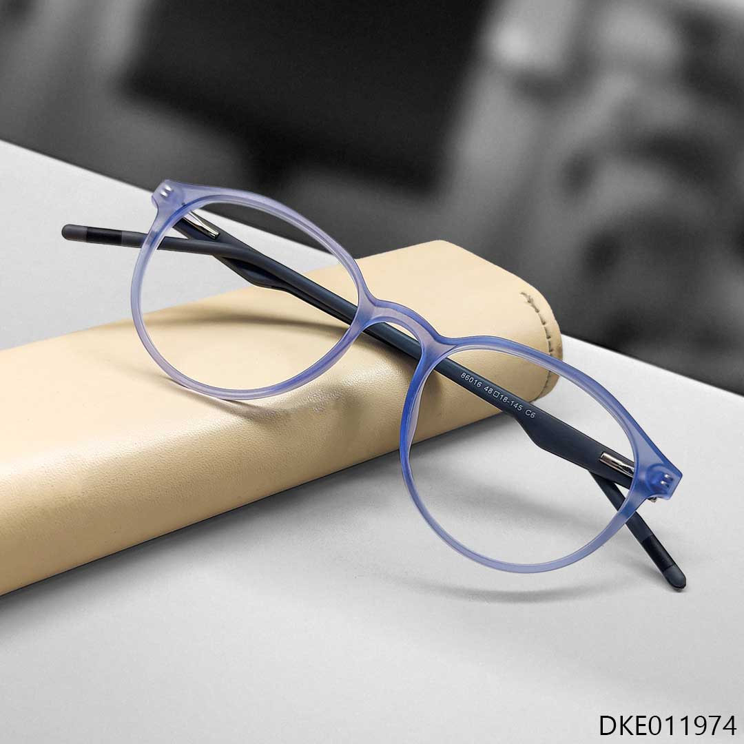 Purple Color Matte Finished Eyeglasses