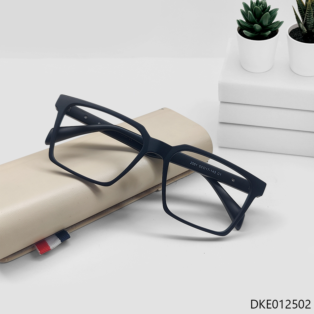 Black Square Premium Eyeglasses