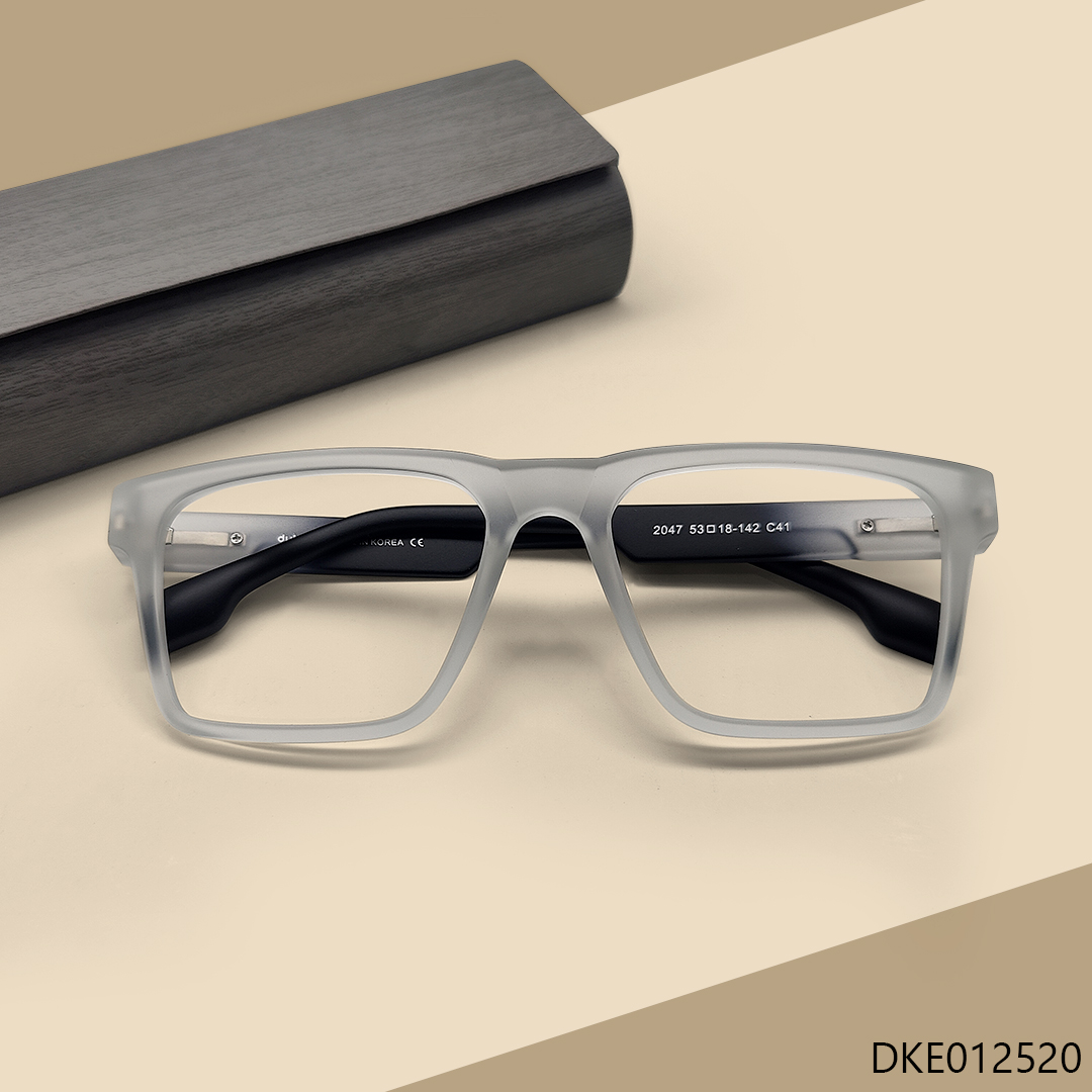 New Transparent & Black Mixed Eyeglasses
