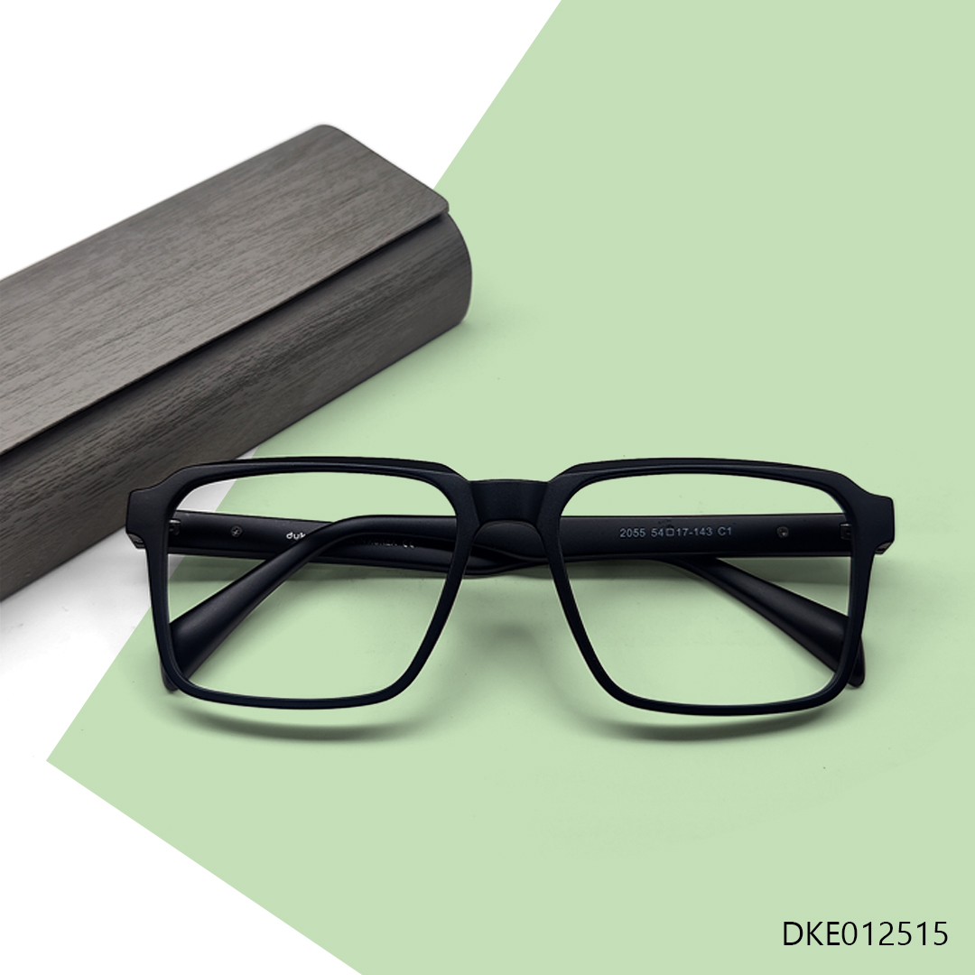 Black Color Bold Frame Eyeglass