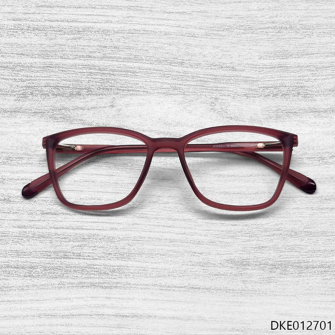 Red Transparent Color Eyewear