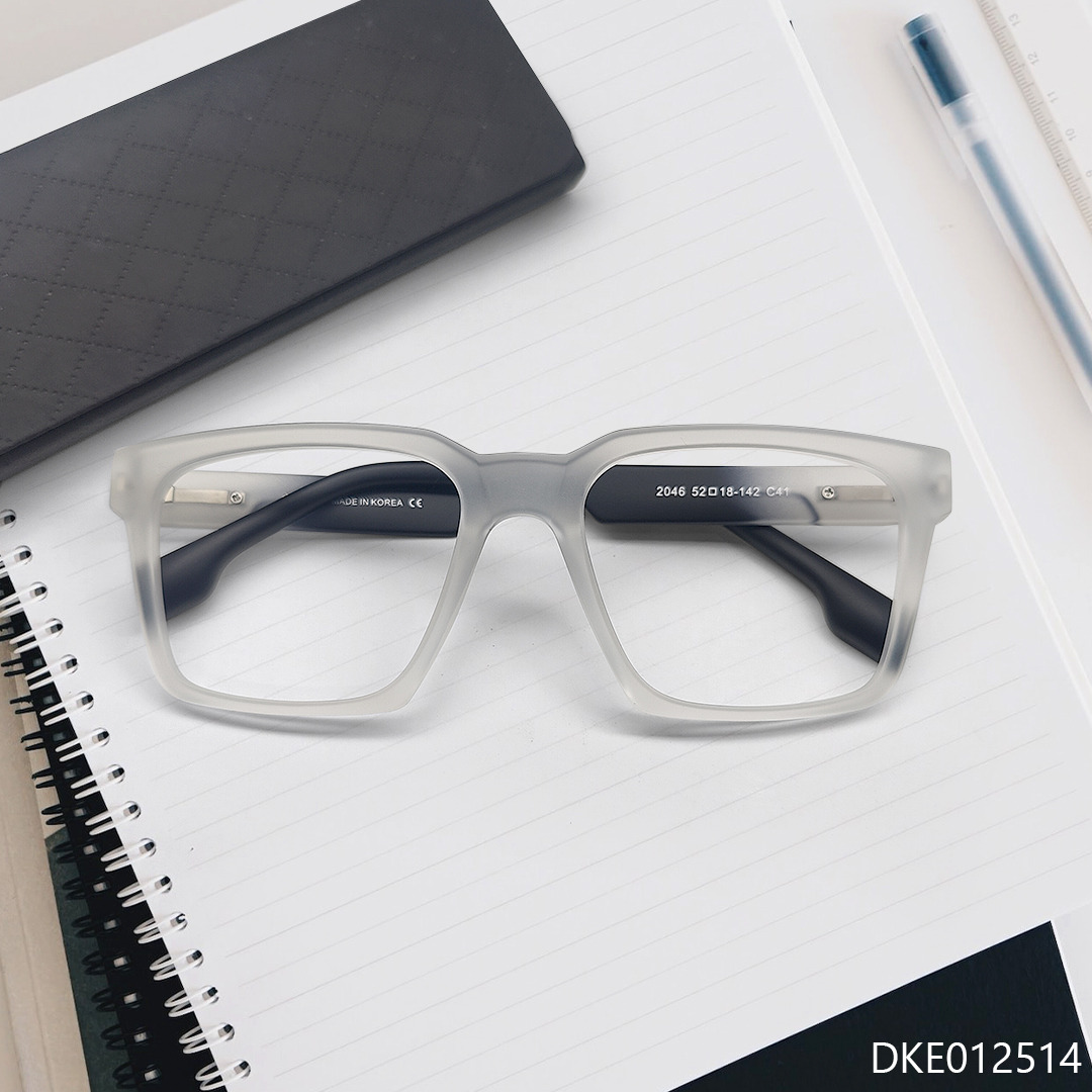 Black & Transparent Color Mixed Eyeglasses