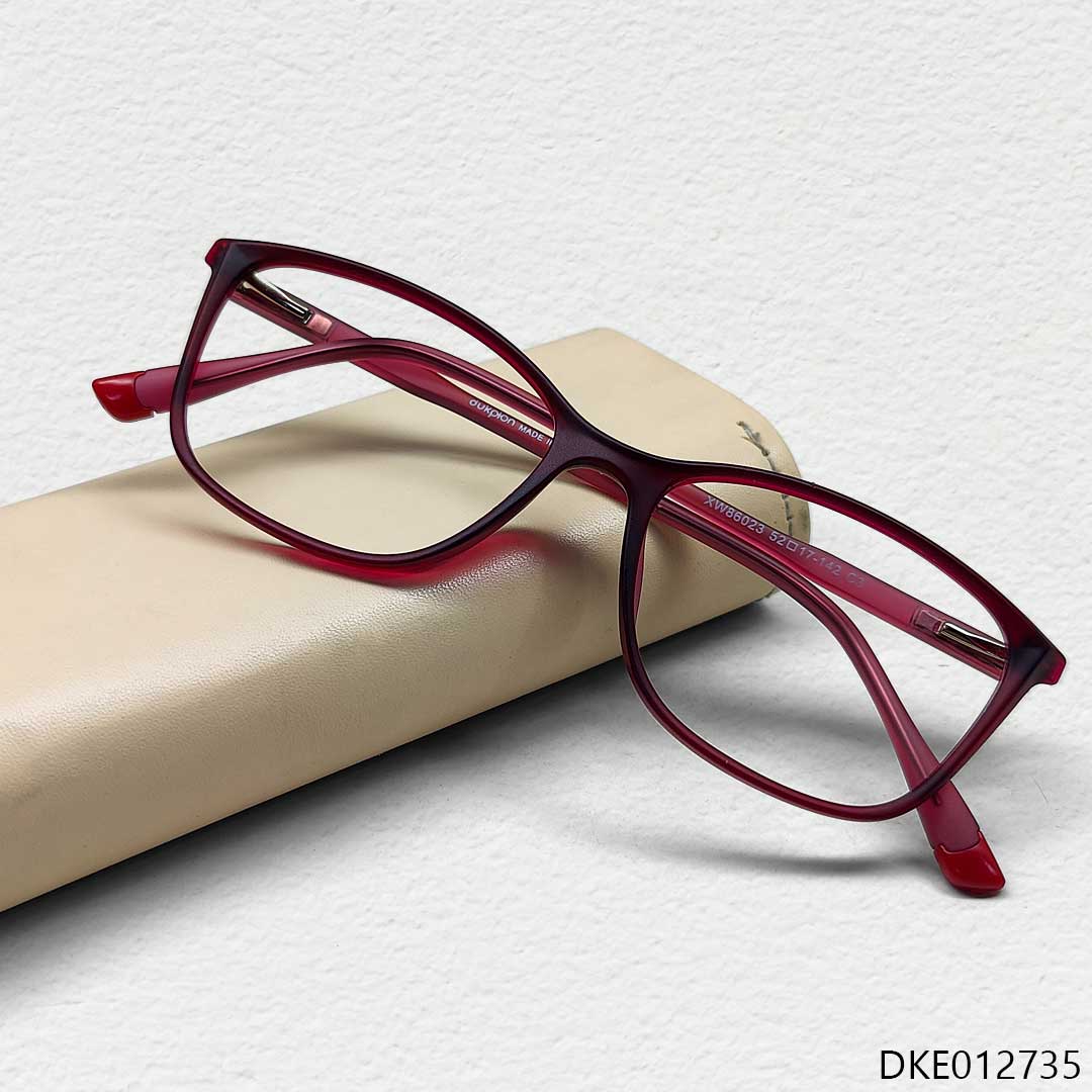 Red Color Elegant Design Eyeglass