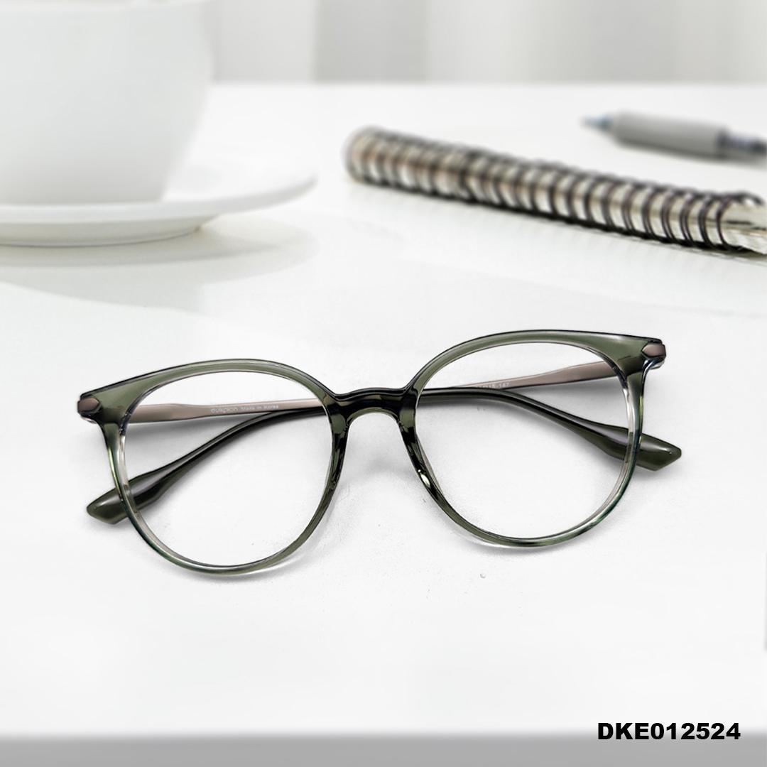 New Semi-Round Shape Premium Eyeglasses