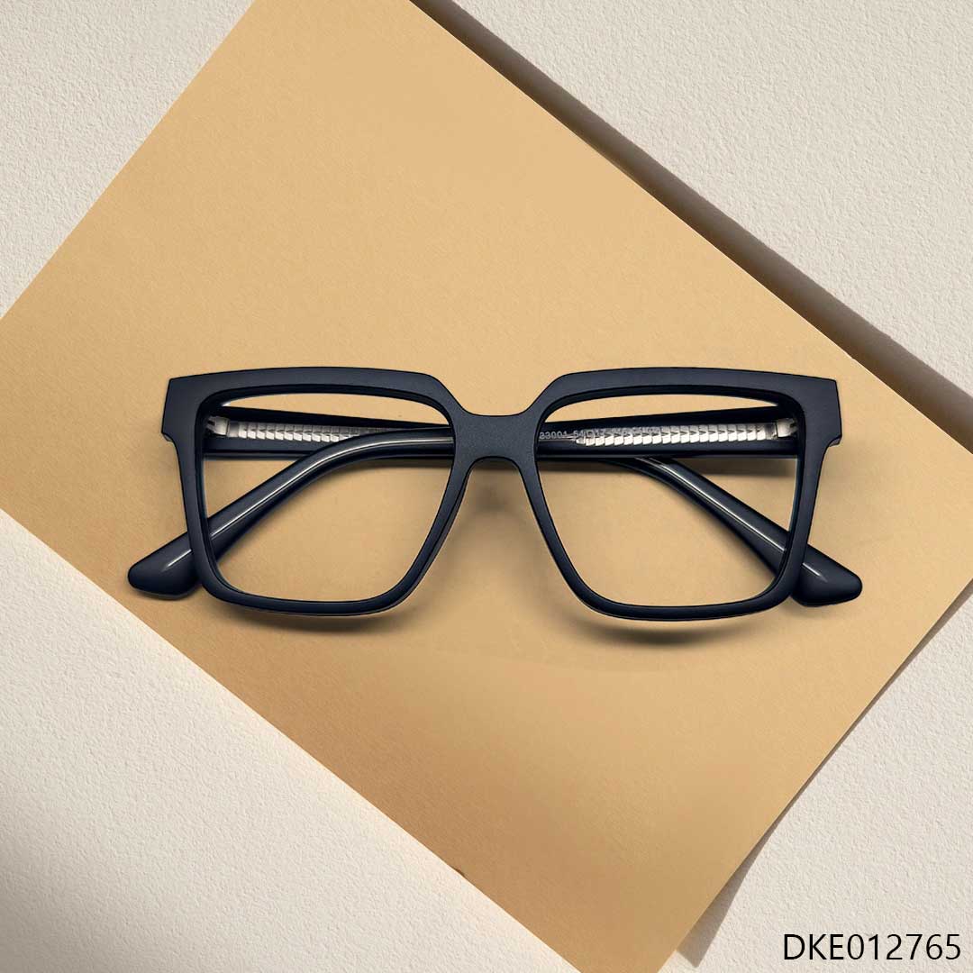 Square Shape Premium Metal & Fiber Eyeglass