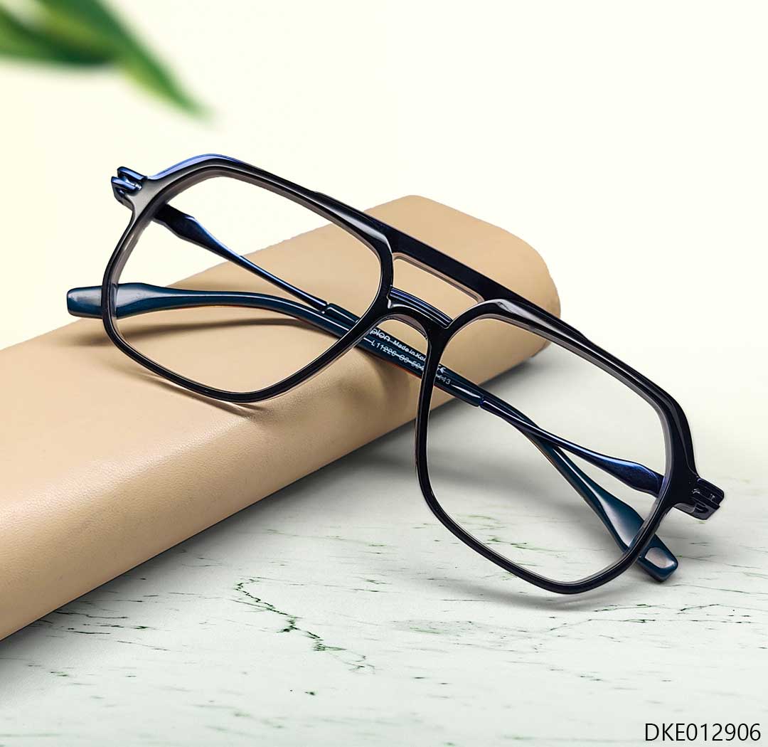 Gorgeous Design Double Bridge Fashionable Eyeglass