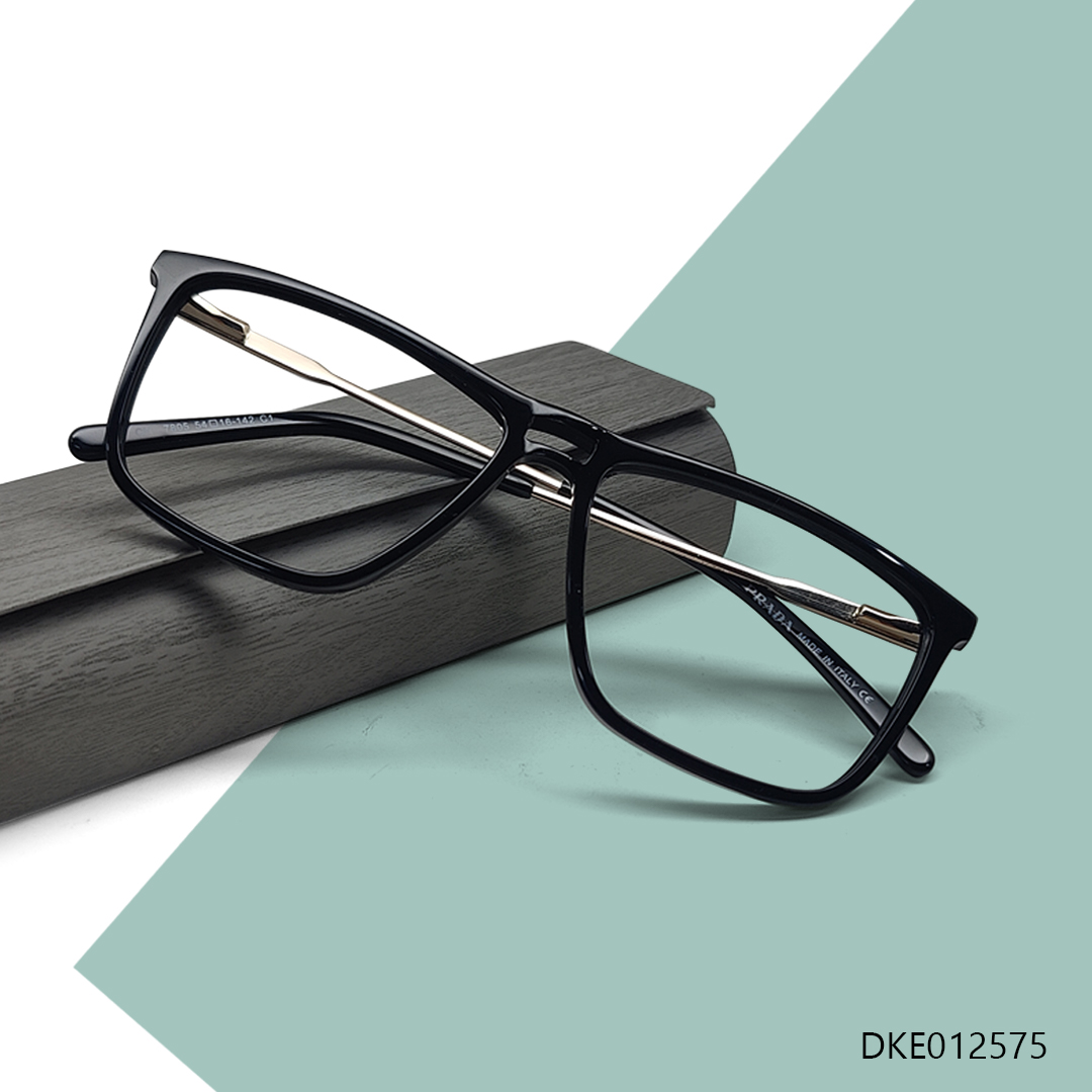 Glossy Black Premium Quality Eyeglasses